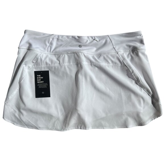 Etonic SPORT Tennis Golf Women Size XL The Every Day Hybrid Skort Wht Polyester - Picture 14 of 16